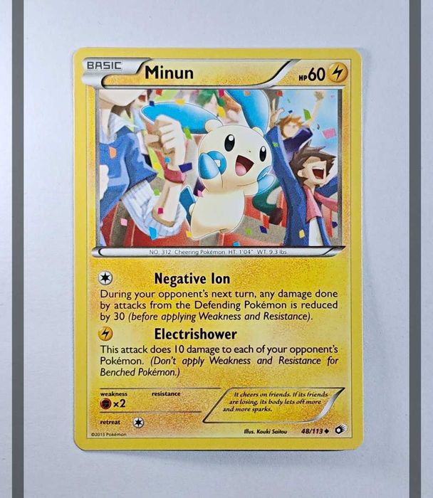 Minun 48/113 LTR Pokemon ENG-NM