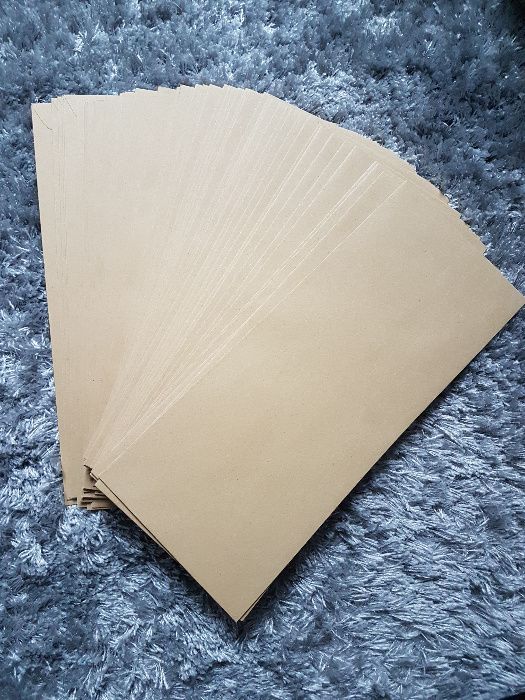 Brązowe koperty mocne 30,5 x 12,5 cm 50 sztuk