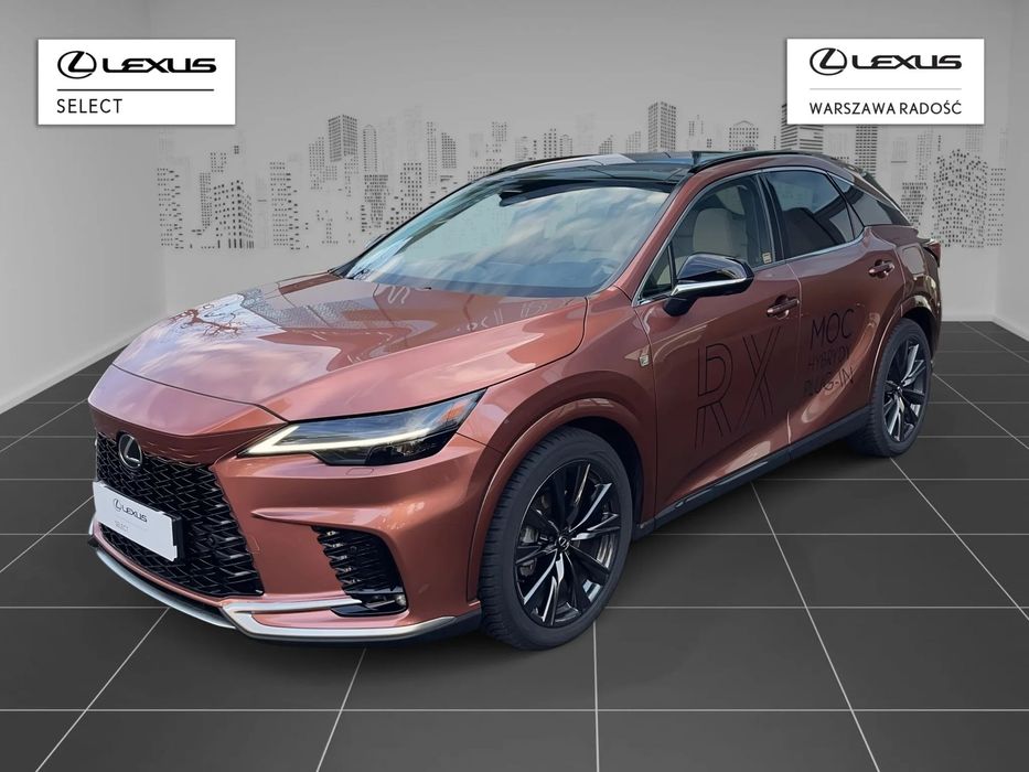 Lexus RX 450h+ F Sport Design VAT23, salon PL, serwis ASO