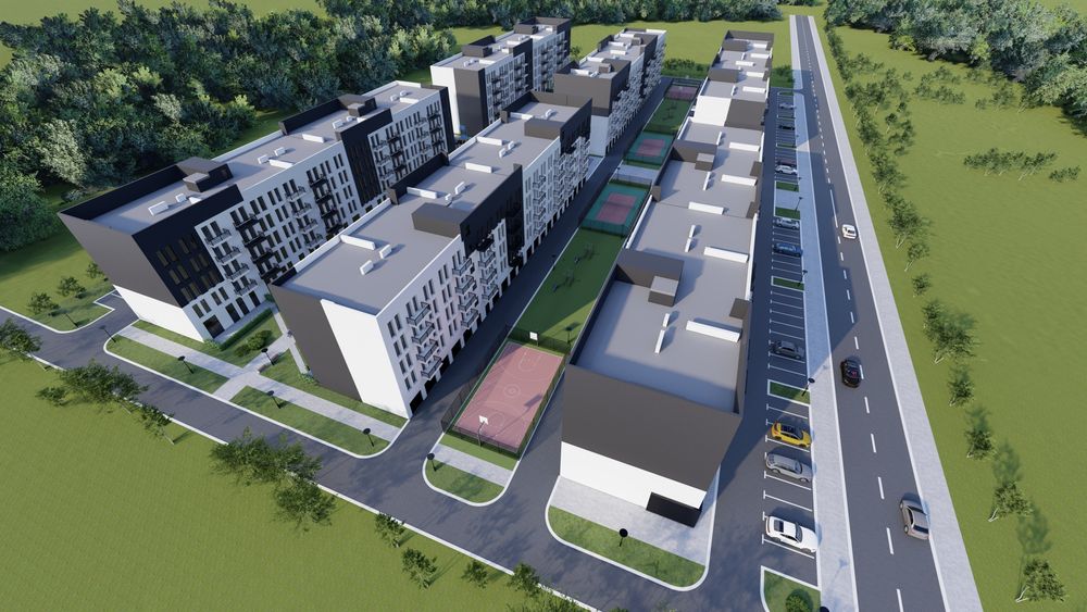 1 кім квартира з власною земельною ділянкою.М.Богородчани