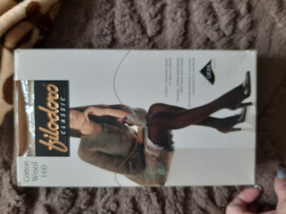 Теплые колготки светлые