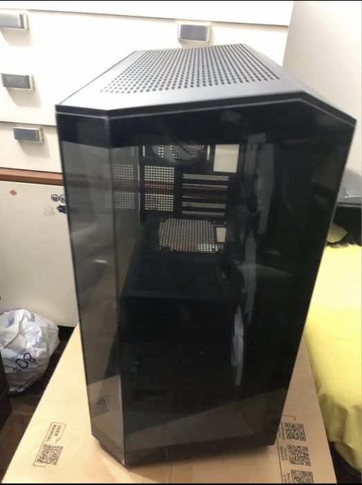 Gabinete gamer msi mag pano m100r
