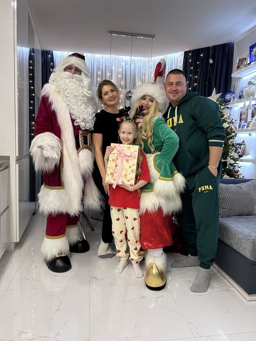 Санта Клаус Ельфи Дід Мороз Снігуронька Аніматори