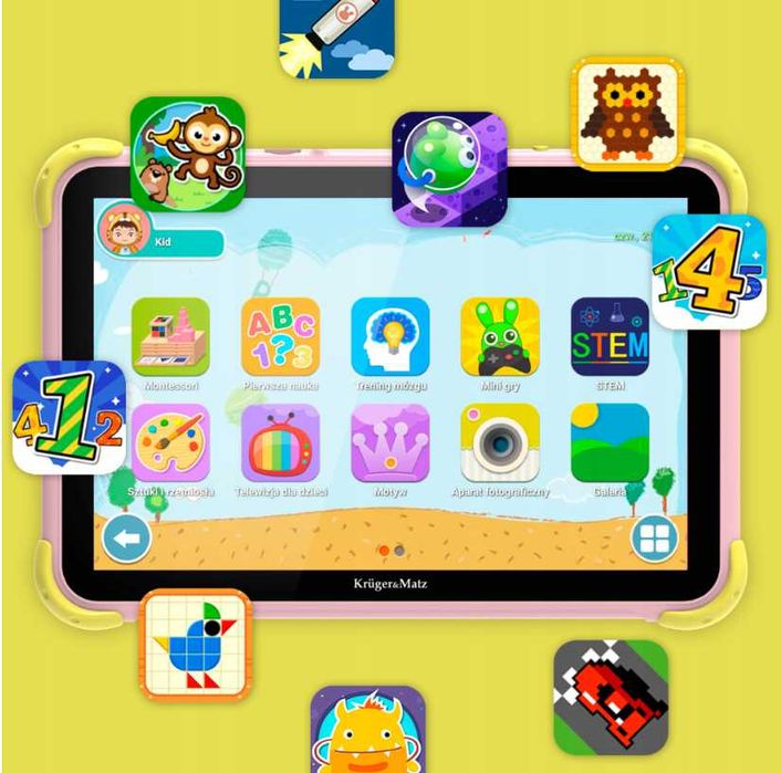 Nowy Tablet Dla Dzieci FUN 1008 10.1″ 4GB / 64GB LTE WiFi GPS – OKAZJA