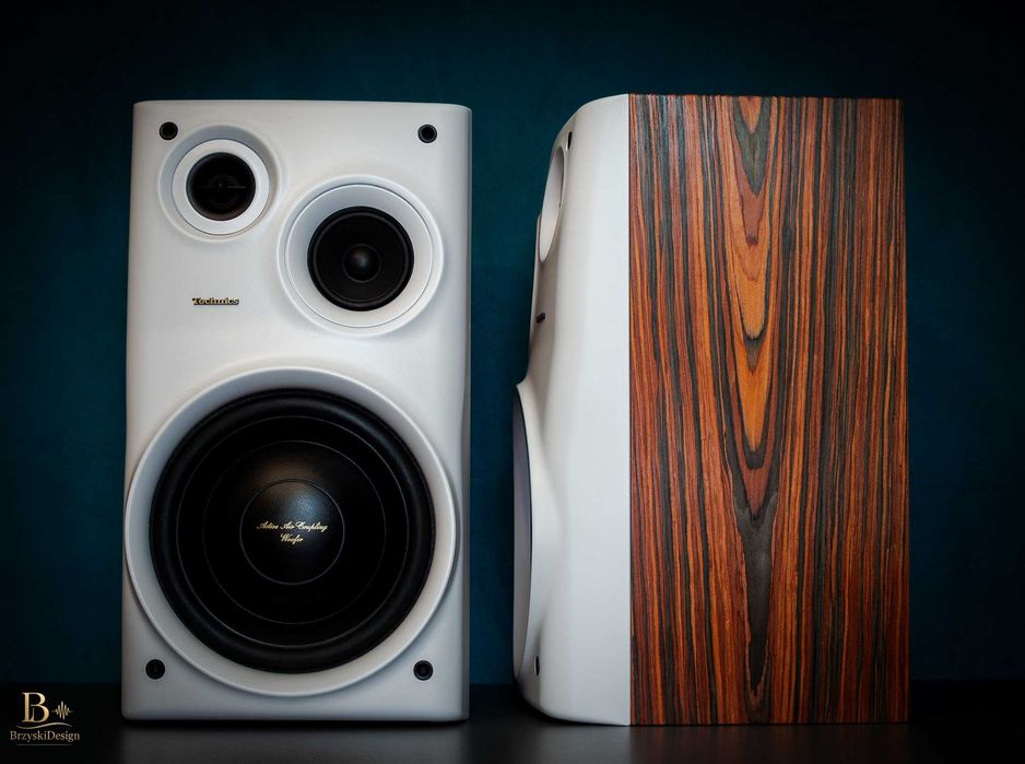 Kolumny Technics po renowacji - piękne!