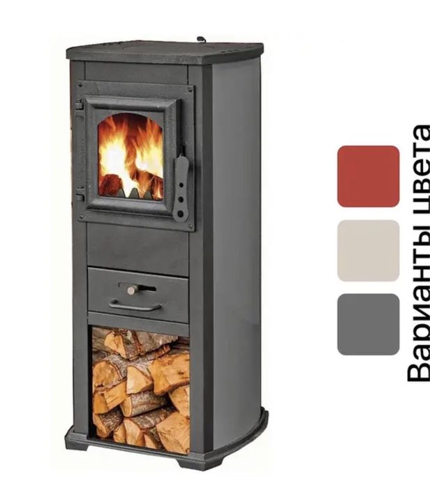 Хіт! Чавунна буржуйка +Варочна поверхня Піч Blist Ekonomik lux! Печь