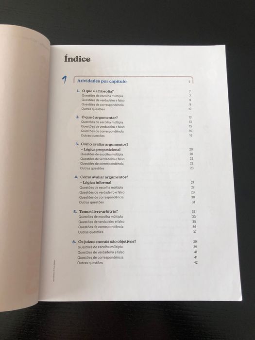 Caderno de atividades