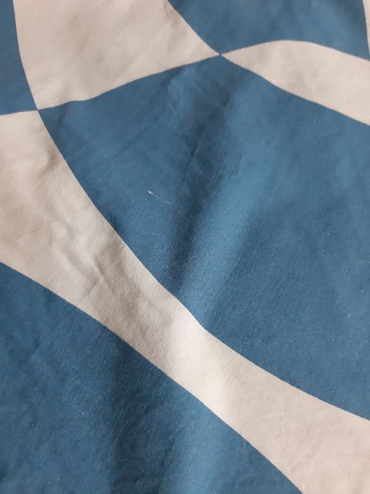 Poszewka ok 190x195 bawełna vintage prl wzory geometryczn boho pościel