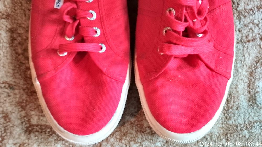 Tenisówki Superga S003J70 Czerwony rozmiar 49  wkładka  30 cm
