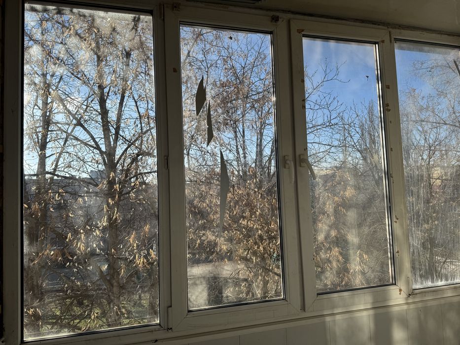 Балконная рама металлопластиковые окна