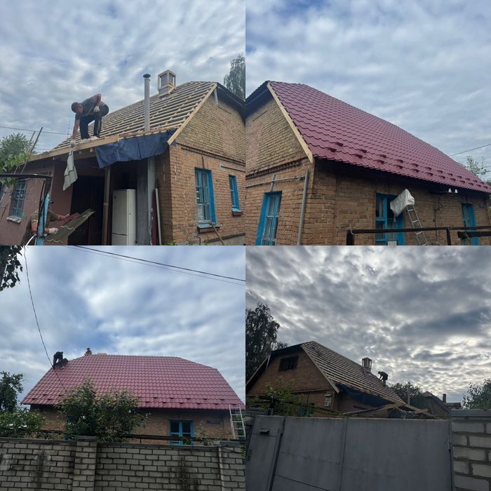 Ремонт покрівлі криш дахів.Мансарда.Кровля крыши.М/ч