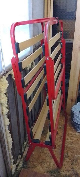 Раскладушка на ламелях