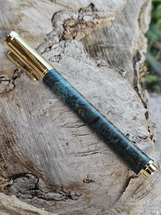 Pióro Magnetic Gold P09 drewno stabilizowane