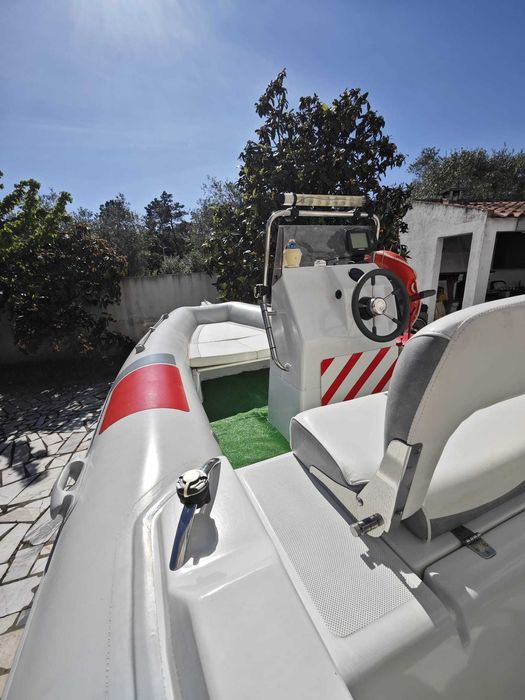 Semi-Rígido Searibs 500 Lux (Hypalon) + Yamaha 60hp 4T - Apenas 30 Horas! Estado Imaculado