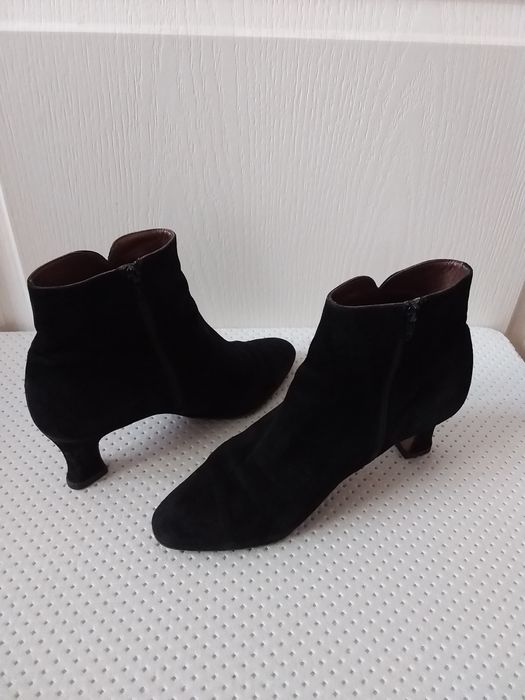 Ботильоны/ полусапожки замшевые Peter Kaiser