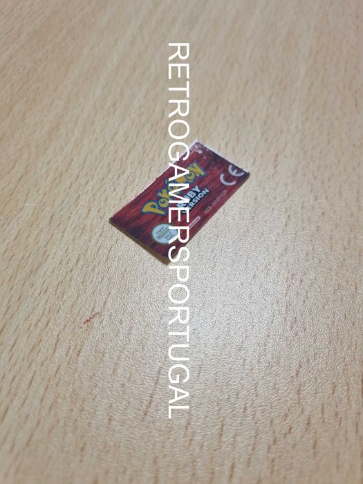 Label de reposição Pokemon Ruby