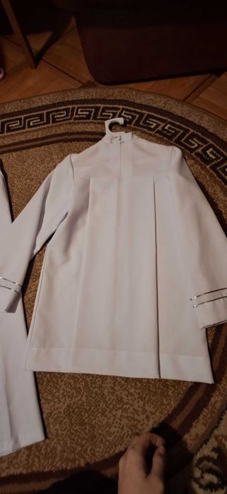 Stroj komunia chlopiec 146 alba i spodnie