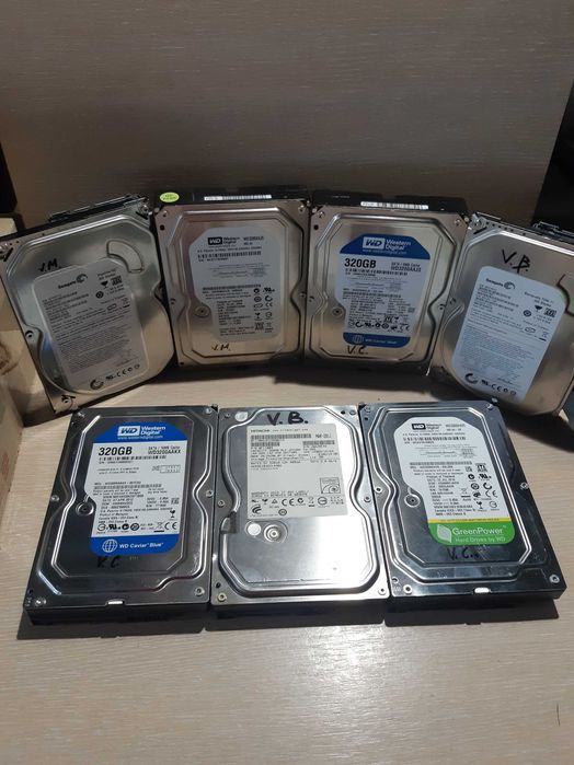 Акція! Жорсткі диски для комп'ютера, SATA HDD 3,5" 320GB гурт/роздріб
