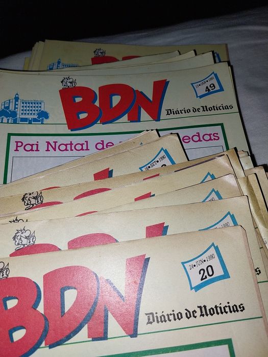 Coleção  incompleta  de 85  revistas BDN (Diário de Notícias), Astérix