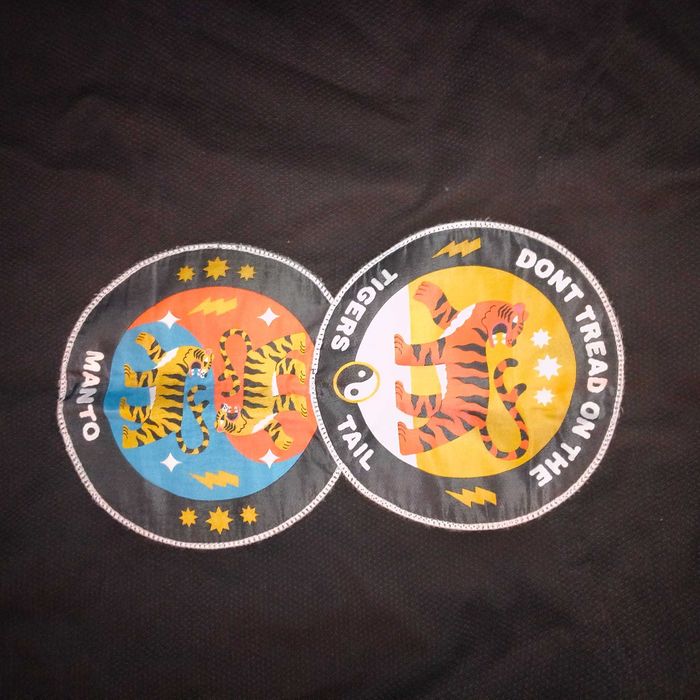 BJJ Kimono Manto Tiger's Tail Preto