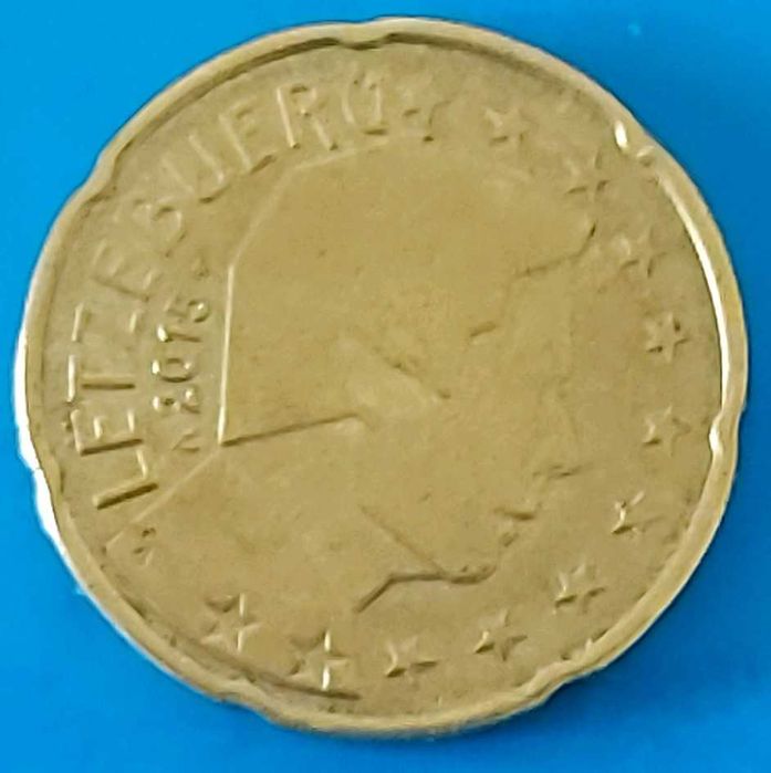 20 Cêntimos de 2015 do Luxemburgo, Henri