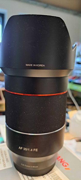 OKAZJA !!! SAMYANG 35 F1.4  FE sony E-mount