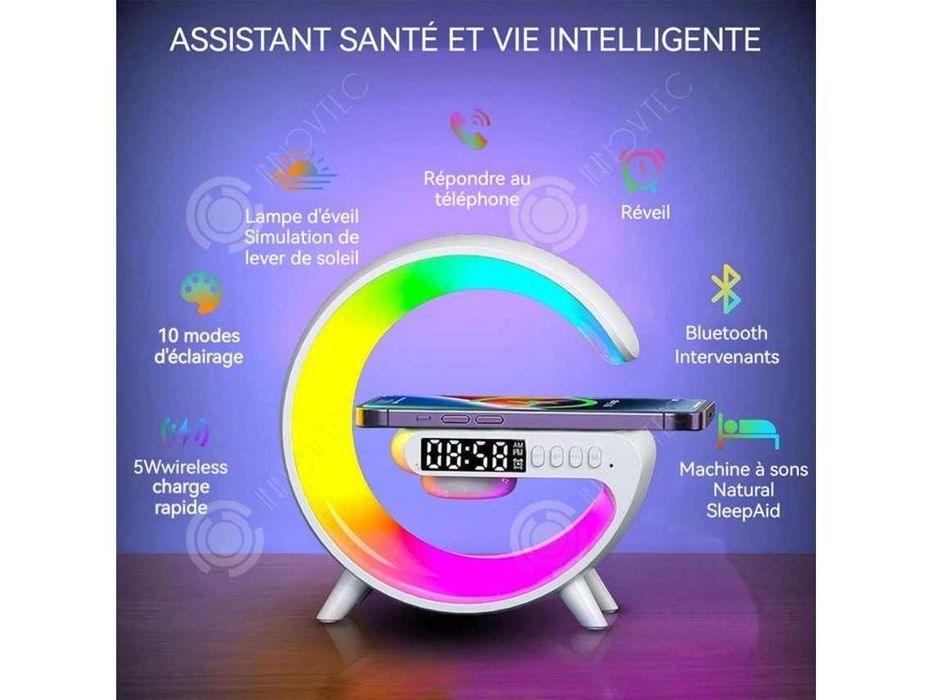 Caixa de Som com carregador de indução  Novo