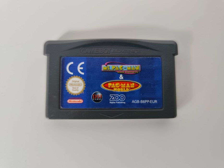 Ms. Pac-Man Maze Madness + Pac-Man World GBA