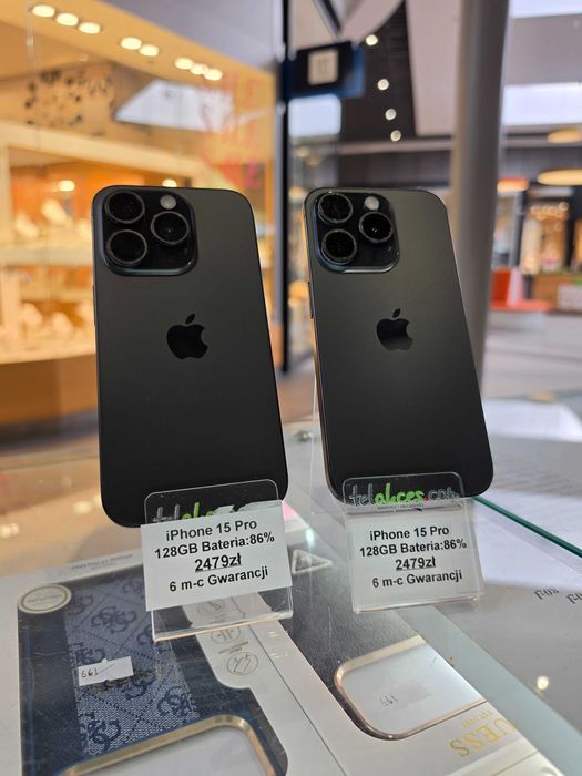 iPhone 15 Pro 128GB 6 m-c Gwarancji !!!