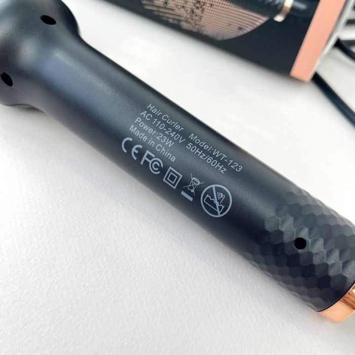 Автоматична плойка для завивки волосся WT-123 (Чорний)
