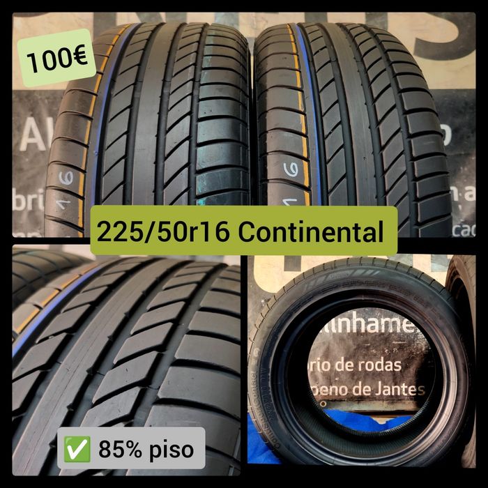 Pneus usados 215/55r16 225/50r16