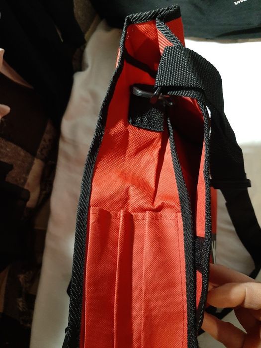 Torba na ramię,  czerwona, Virgin atlantic K-iD