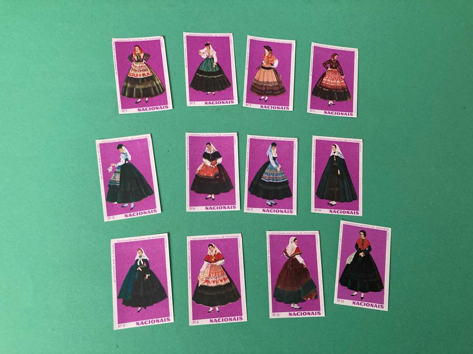 Colecção 12 Rótulos para Caixas Fósforos Sociedade Nacional Fósforos