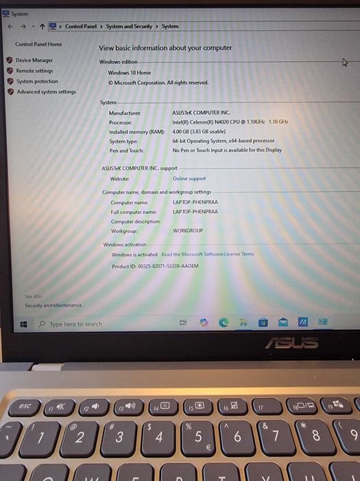 laptop ASUS X515MA-BR127T
