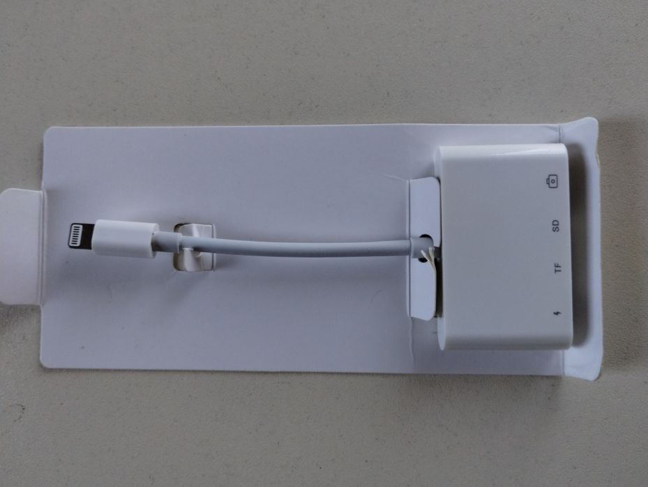 Adapter czytnika kart SD,Lightning 4 w 1.