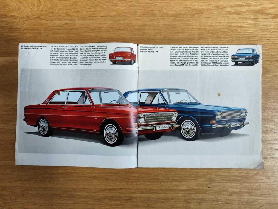 Prospekt FORD Taunus 12M 15M