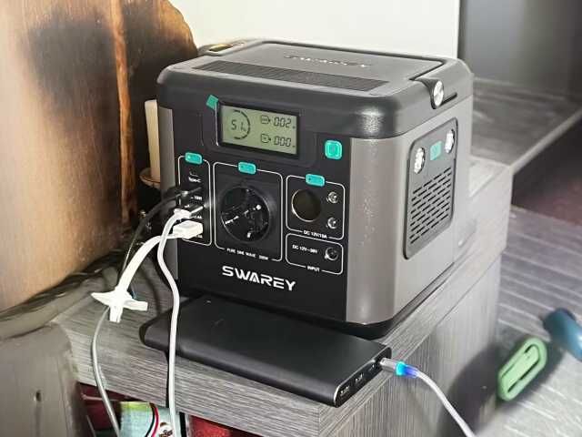 Зарядная станция для квартиры Swarey 600Вт зарядна станція для будинку