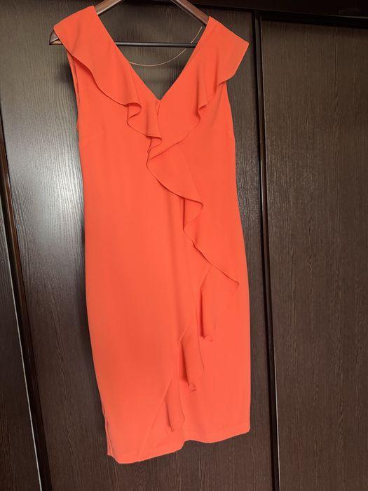 Літня сукня Top Secret кольору Манго розмір 38