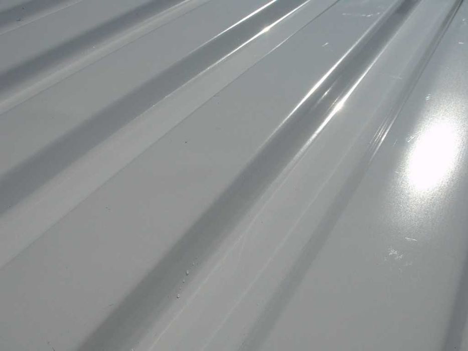 Blacha trapezowa T18 na dach ogrodzenie biała na wymiar 0,5mm