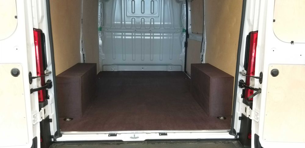 Zabudowa busa, paki Fiat Ducato Opel Movano L4H2 MONTAŻ