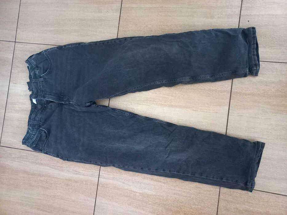 Jeansy zimowe dziecięce 152/164,H&M