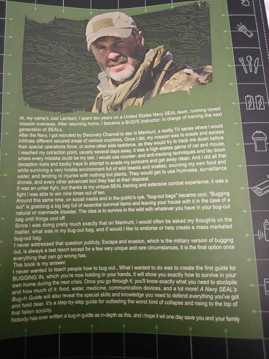 A Navy Seals Bug-In Guide The Navy SEALs (PORTES GRÁTIS)
