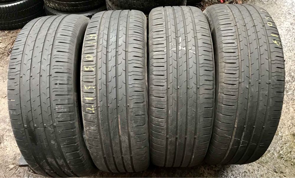 Continental 215/50r19 комплект резина шини б/у склад оригінал літо