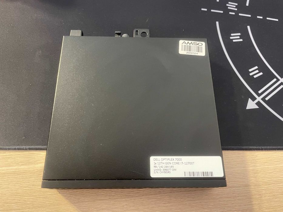 DELL Optiplex 7000 Micro | i7-12700T | 32GB DDR4 | 1TB SSD M.2 | Intel UHD Graphics 770