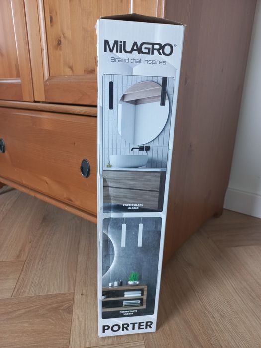 Lampa kinkiet wisząca do łazienki sypialni
