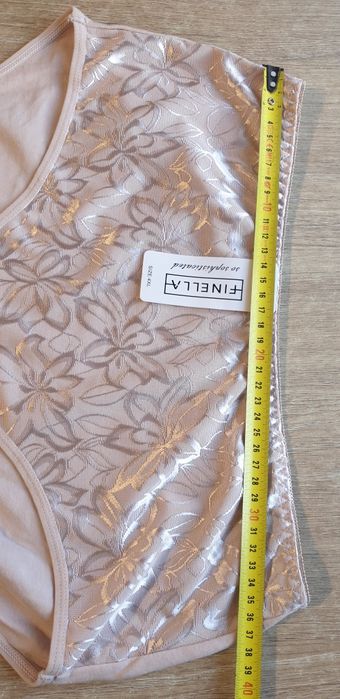 3×Damskie majtki figi z wysokim stanem 4XL bawełniane