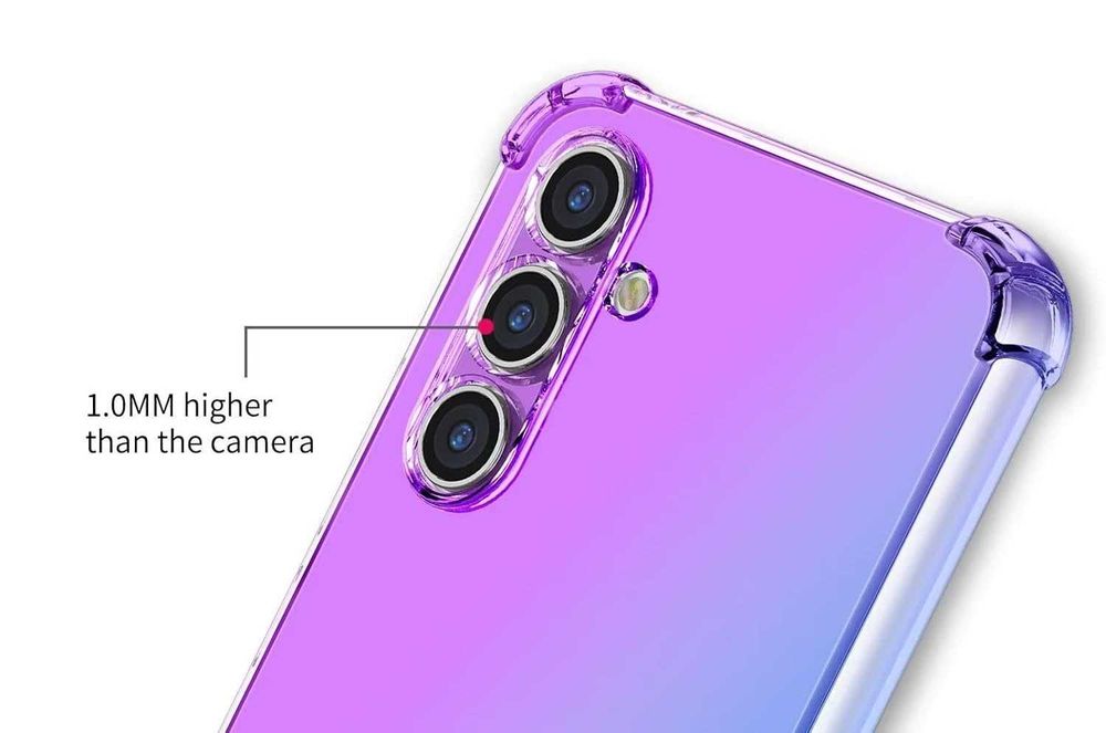 Etui Samsung Galaxy A54 5G Silikonowe Antywstrząsowe Ochrona NarożnikI