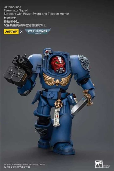 Коллекционная фигурка JoyToy Warhammer 40K Ultramarines Terminator