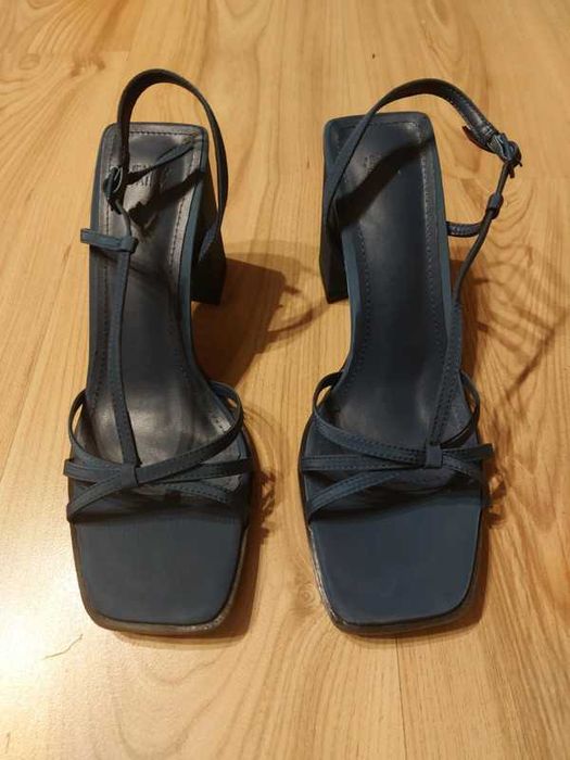 Sandały damskie grafit