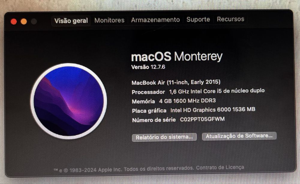 MacBook Air 2015 11”